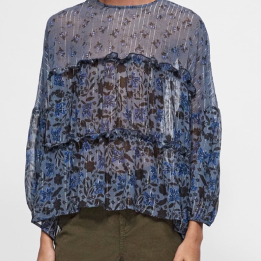 Zara blouse NWT
